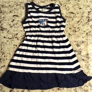 Johns Hopkins Blue Striped Toddler Dress 3T VGUC